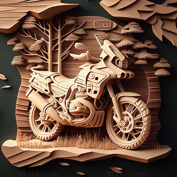 3D модель BMW R 1250 GS Adventure (STL)